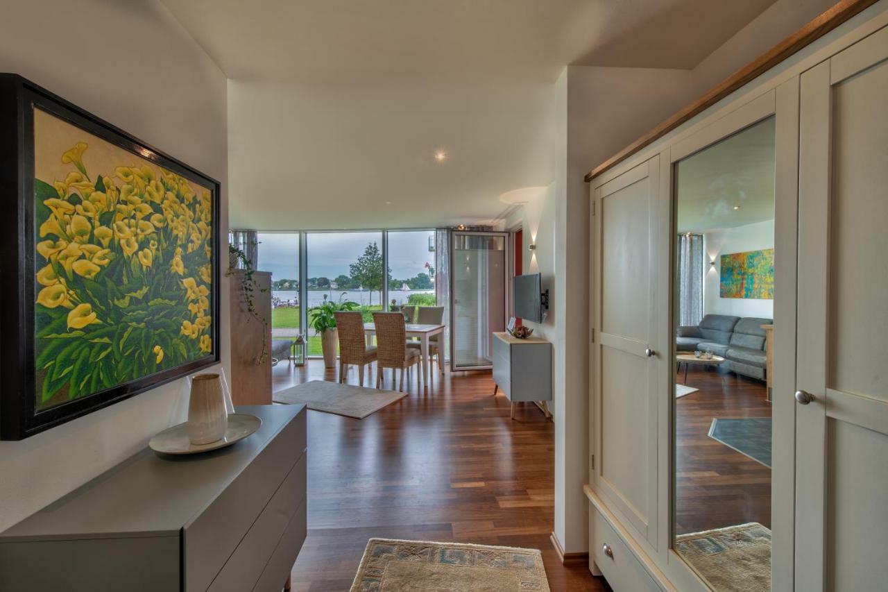 "Myharbourfront", Luxurioeses Wohnen An Der Hafenmole Apartamento Rostock Exterior foto